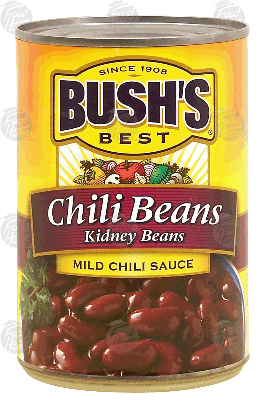 Bush's Best  chili beans, kidney beans in mild chili sauce Full-Size Picture